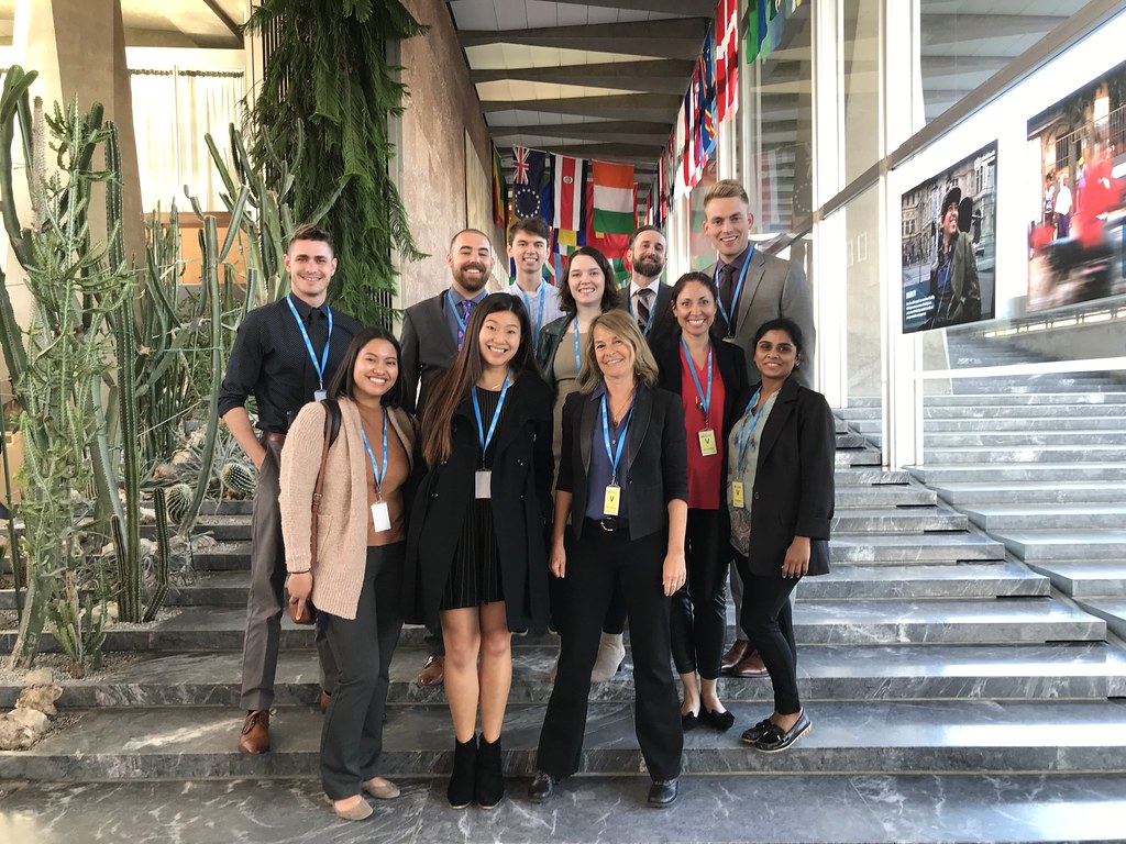 USC MPH students at the World Health Organization