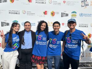 USC MPH students at WHO